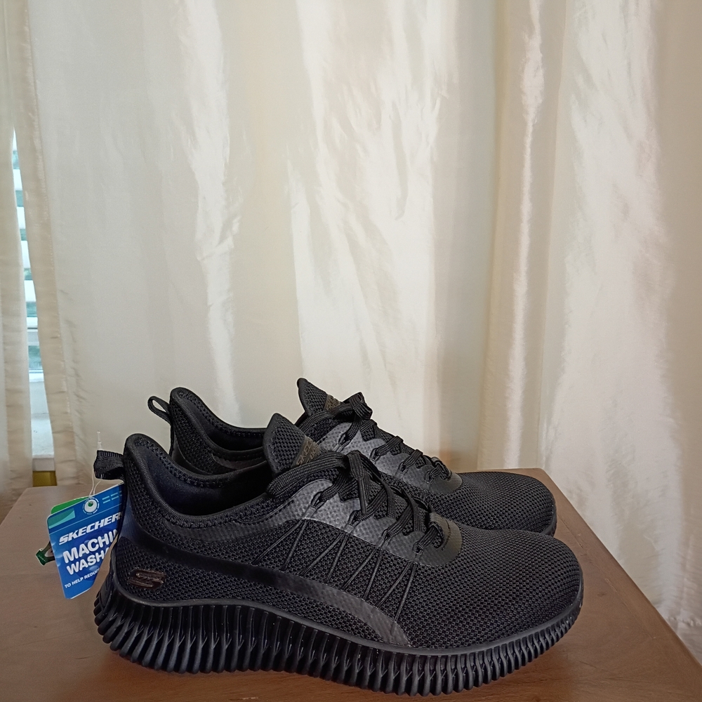 Skechers Black Athletic Shoes